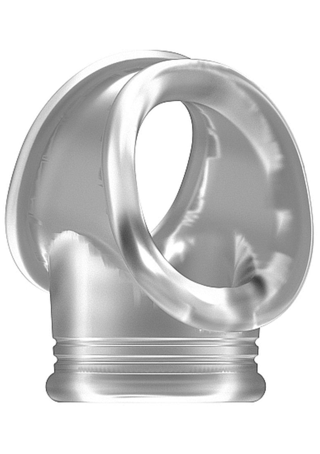 Penis Ring With Rubber Strap For Erection Transparent