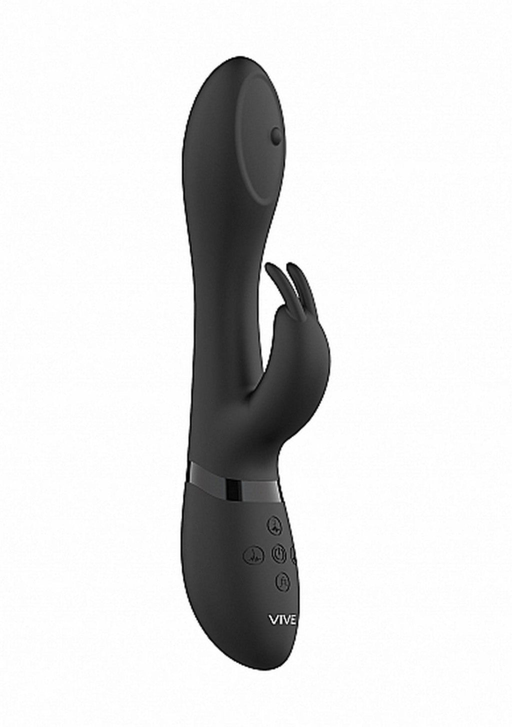 Mira Vibrator G-spot Stimulating With Rotating Balls Usb Charging Black 21.5 Cm