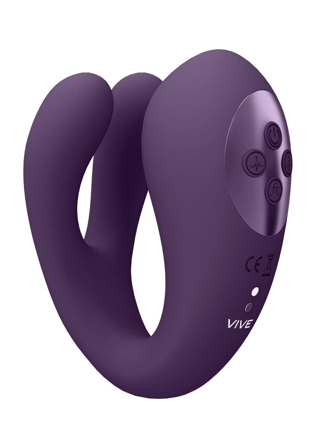 Vive Vibrator Multifunctional Pulsating Waterproof 9.2 Cm Black