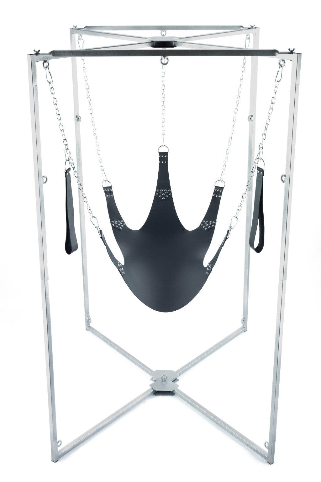 Kit Sling Cuir – Elegant Leather Swing With Black Five Points