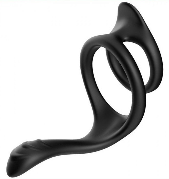 Premium Silicone Penis Ring – With Double Stimulation