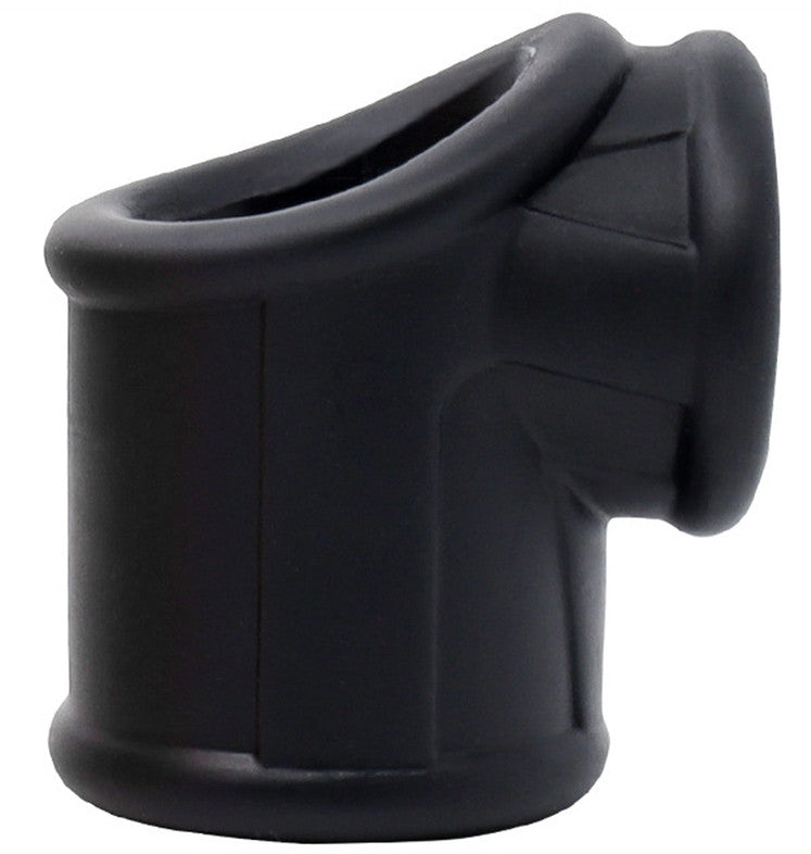 Silicone Testicle Stretcher – Black Premium Pampering