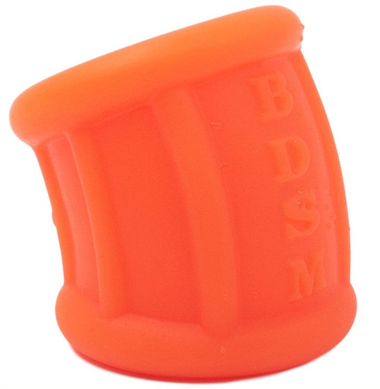 Silicone Ring Sling – Flexible Penis Ring Orange