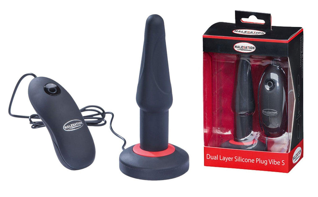 Malesation Dual Layer Silicone Plug Vibrator S