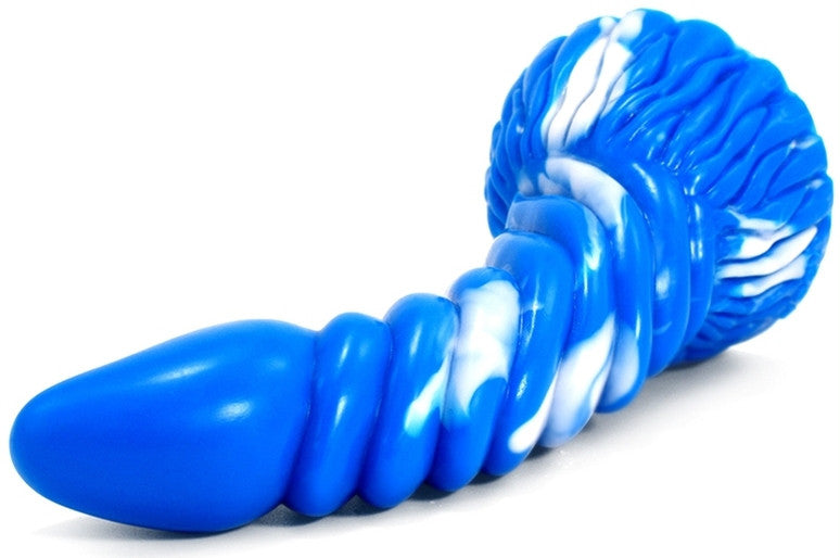 Arkan – Premium Blue-white Dildo 18 X 5 Cm