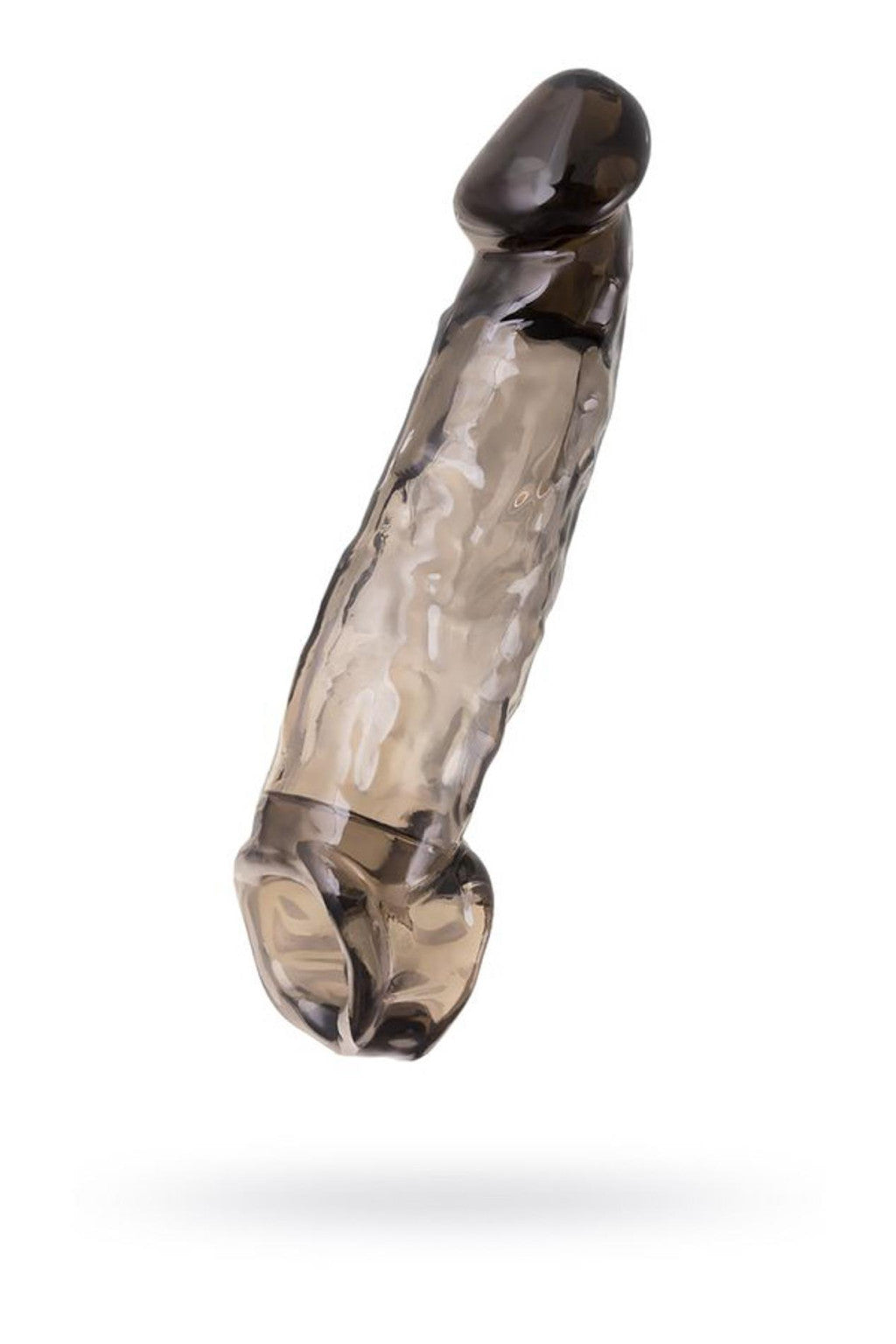 Toyfa Xlover Penis Extender Tpe Material Waterproof 19.5 Cm Black Transparent
