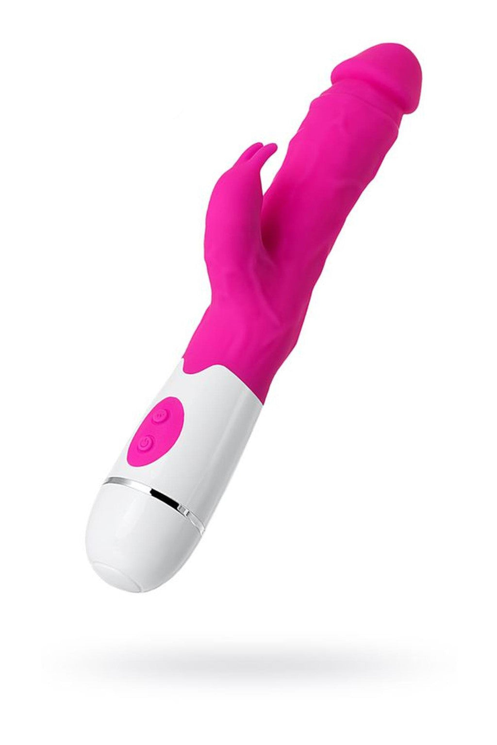 A Toys Vibrator 16 Vibration Modes Anatomical Contours 25.4 Cm Pink Silicone