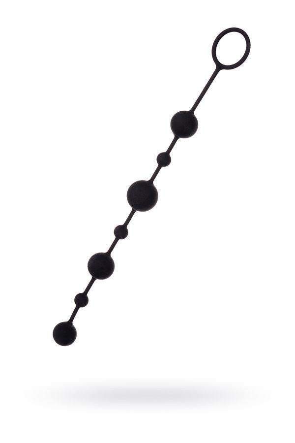 Toyfa A-toys Coron Anal Bead Silicone Black 35.9 Cm