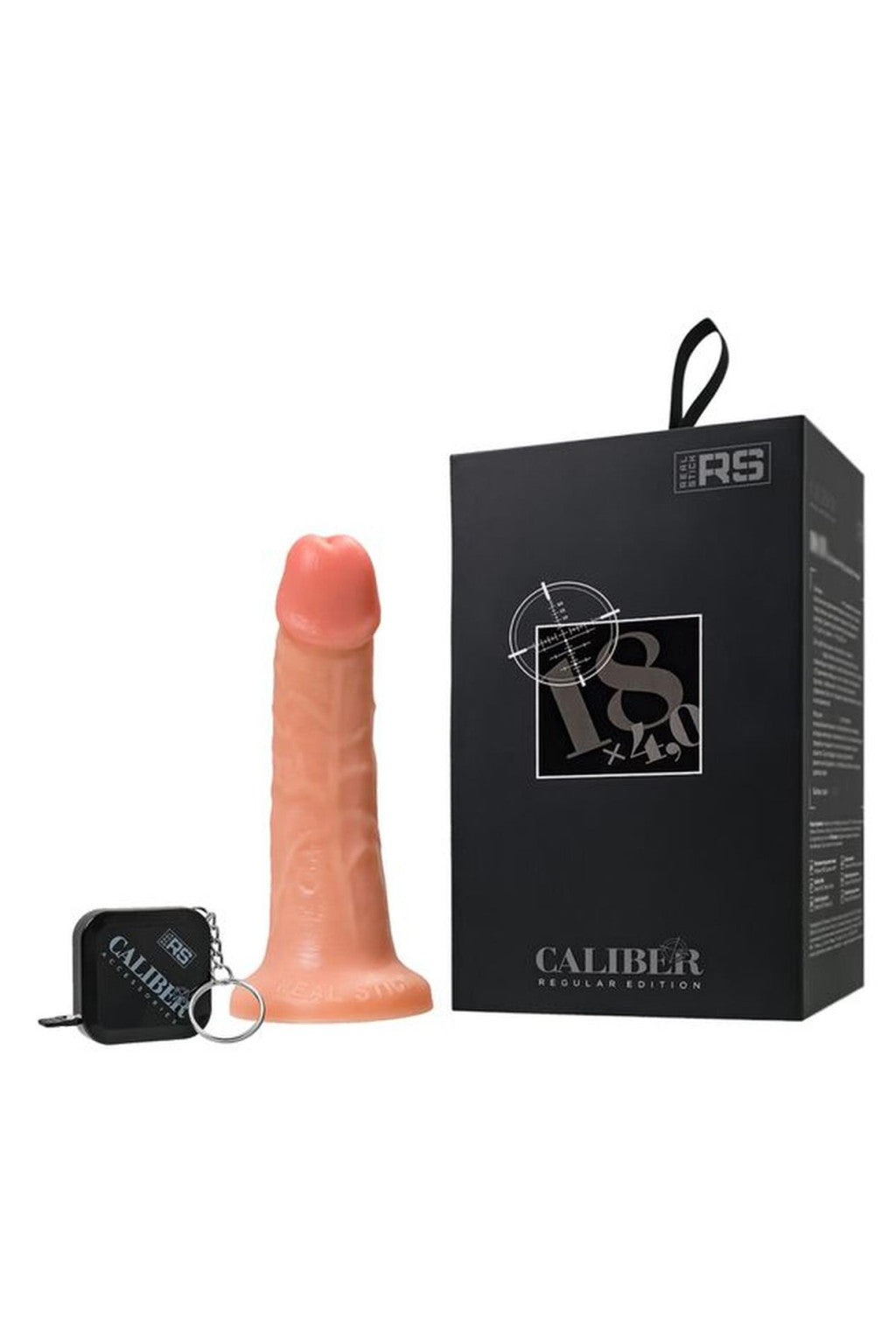 Realstick Dildo Realistic Design Suction Cup 18 Cm Flesh Color