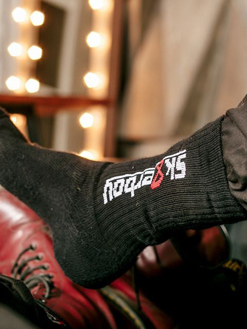Sk8erboy – Black Crew Socks Stylish Accessory