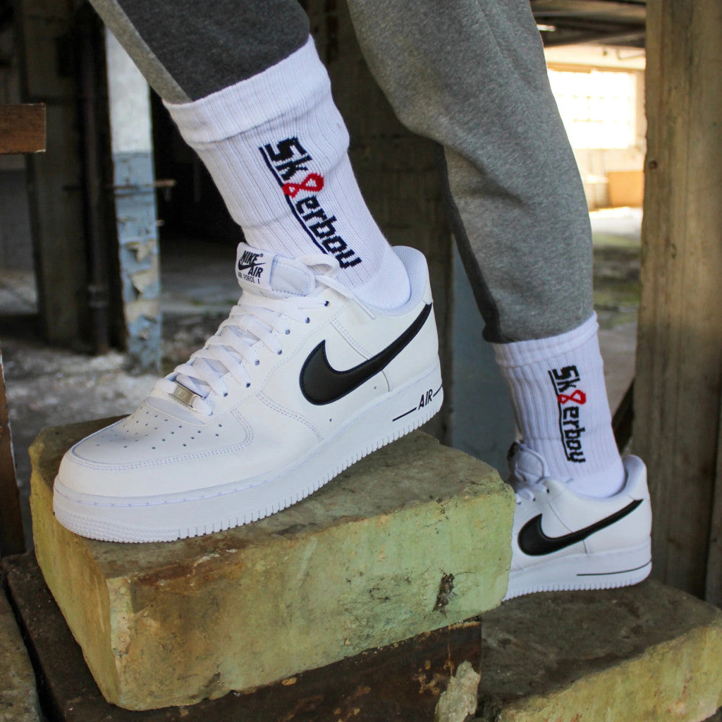 Sk8erboy – White Crew Socks Stylish Accessory