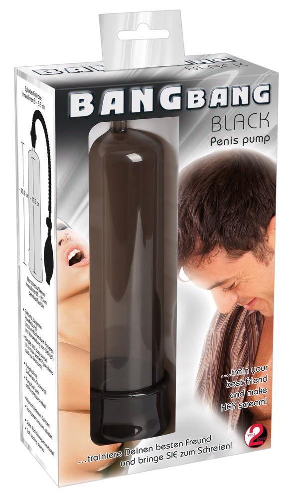 Bang Bang Penis Pump Vacuum Training 20 Cm Black