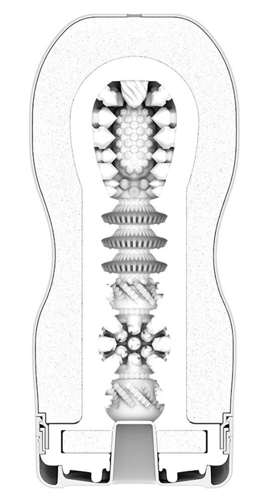 Tenga Masturbator Vacuum Intensive Massage 15.6 Cm Black