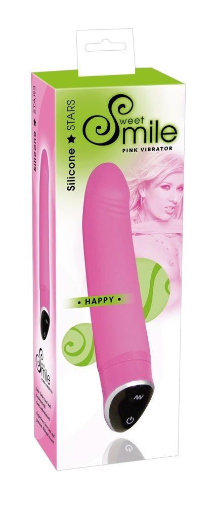Sweet Smile Vibrator 7 Vibrations 22 Cm Pink