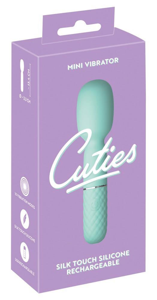 Cuties Vibrator 10 Modes Usb Charging 13.4 Cm Green