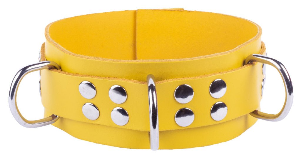 Premium Yellow Leather Necklace – A Stylish And Unique Accessory