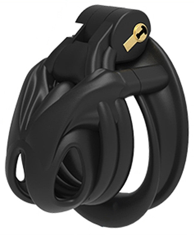 Evo M - Premium Adult Toy Black Chastity Cage