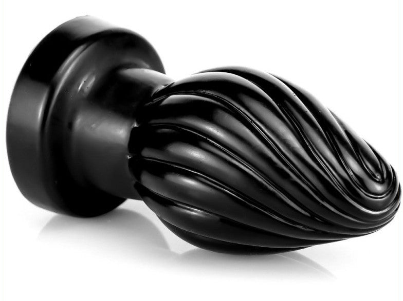 Spiral Plug M – Premium Spiral Anal Stimulator Black