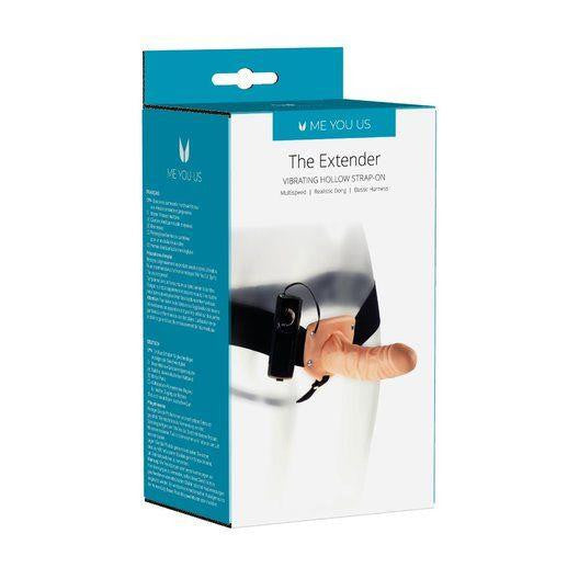 Kinx Vibrating Strap-on With Change Rings And Adjustable Intensity Vibration