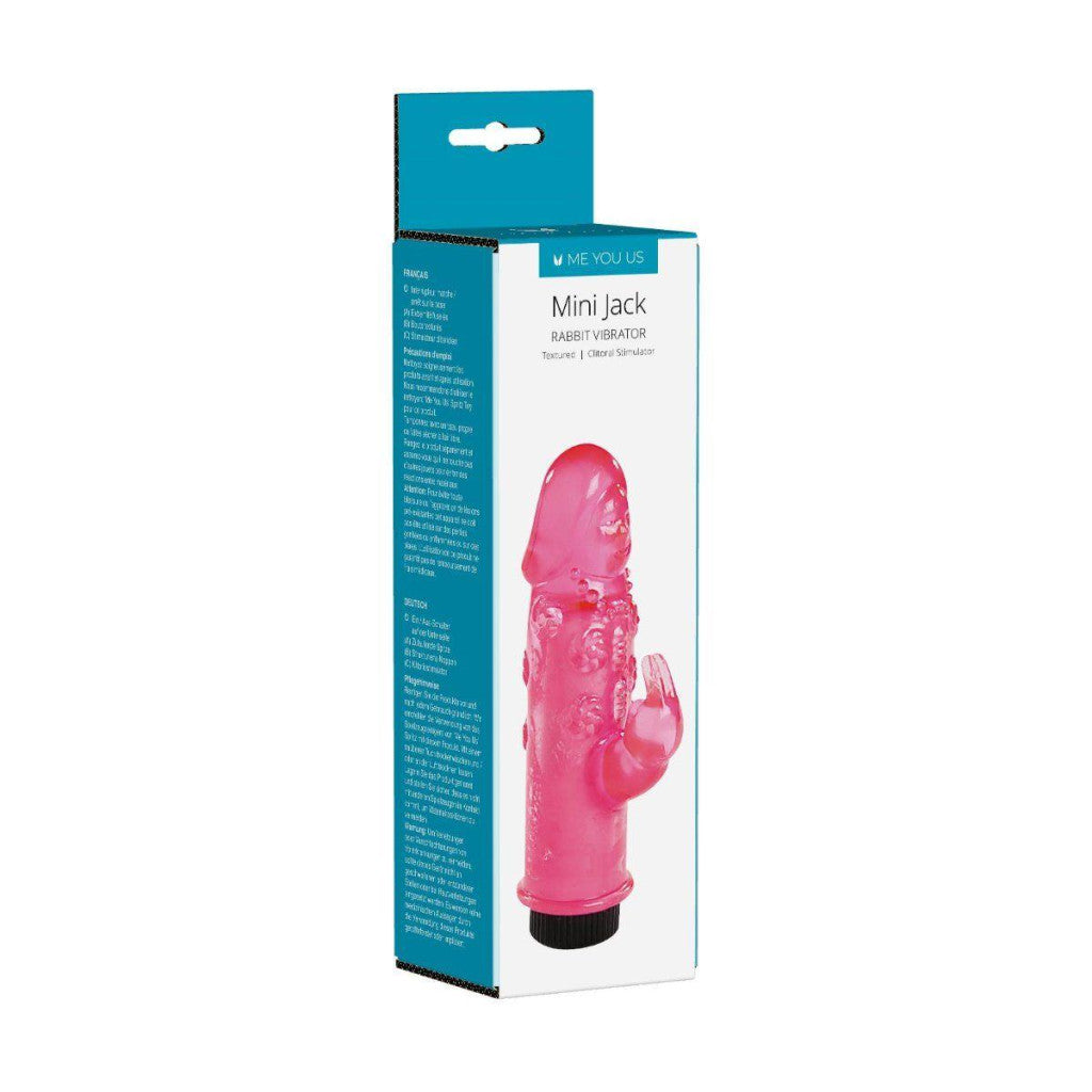 Me You Us Vibrator G-spot And Clitoral Stimulator 8 Cm Pink