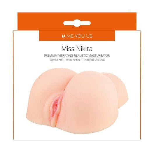 Miss Nikita Premium Vibrating Lifelike Masturbator Flesh Color