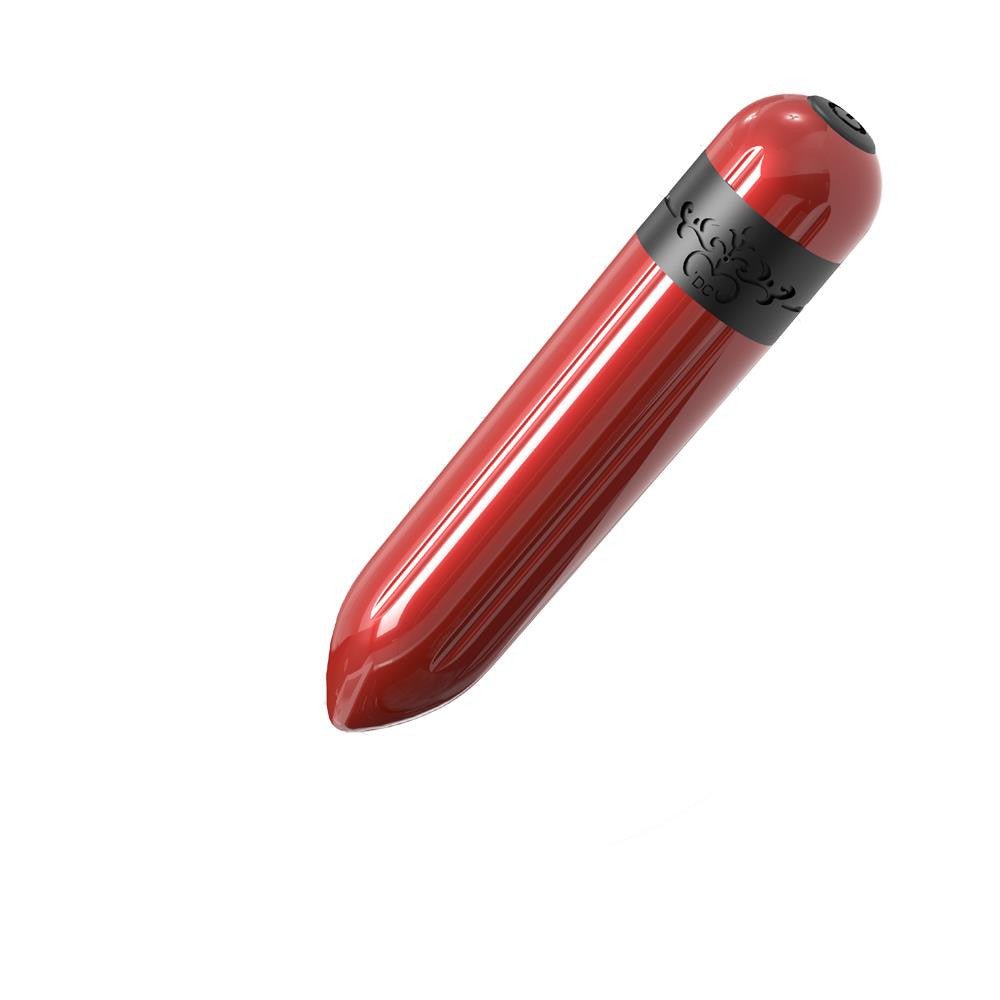 Vibrator Vibrating 9 Modes Usb Charging 7.3 Cm Red