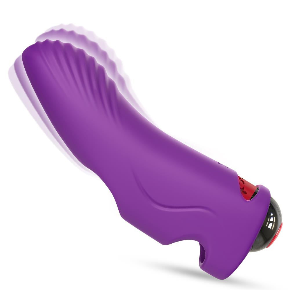 Vibrator G-spot Stimulator Wireless Control Purple Color 11.8 Cm