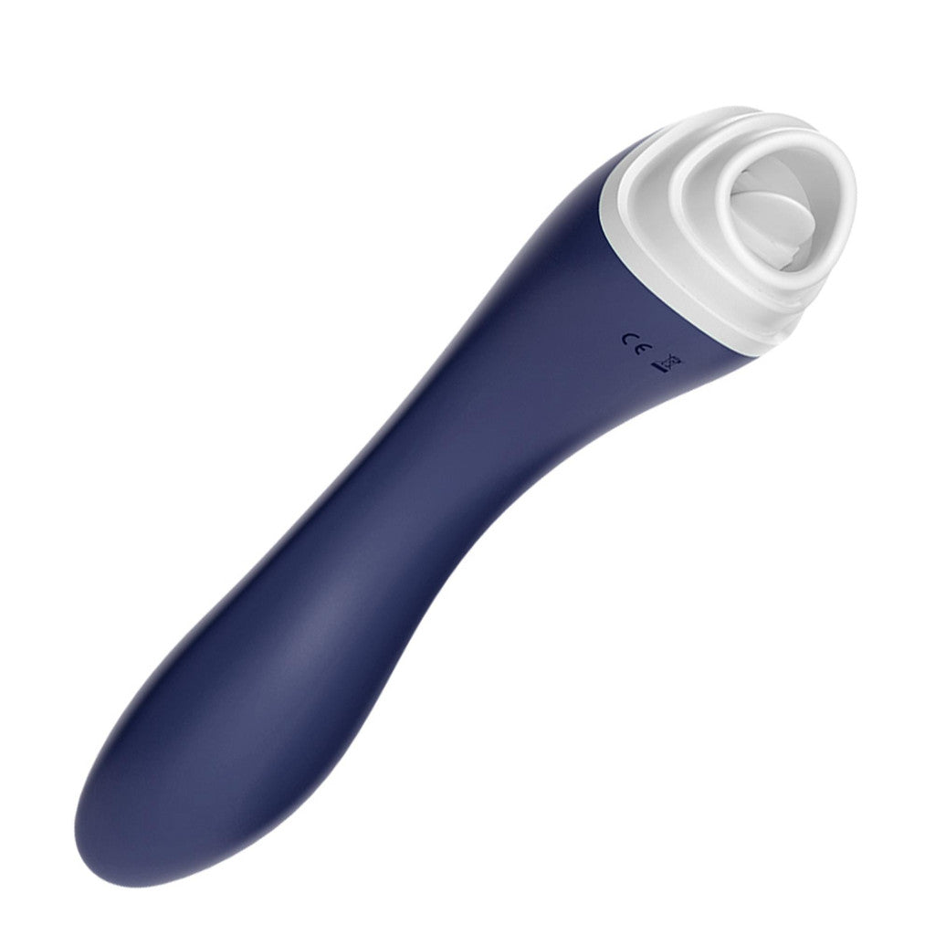 Sex Toy Vibrating G-spot Stimulator Usb Charging 19.5 Cm Blue