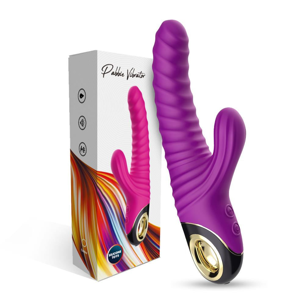 Eternity Vibrator G-spot And Clitoral Stimulator 22.8 Cm Purple