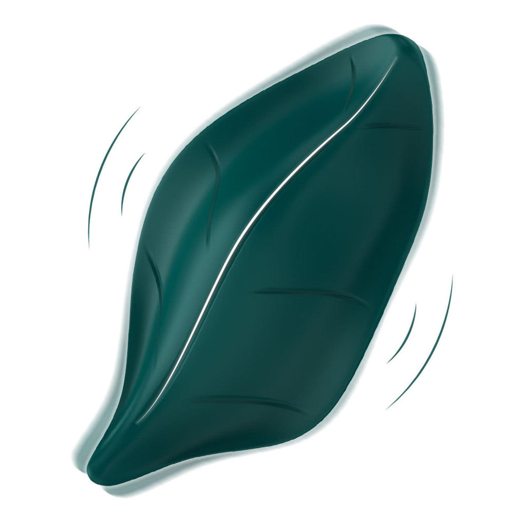 Leavess Vibrator 9 Vibration Levels Green Waterproof Magnetic Charging