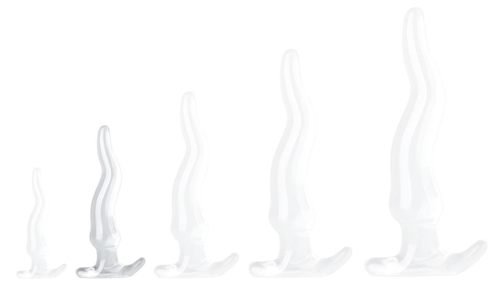 Lieps Transparent Plug M – 18 X 4 Cm Intimate Accessory