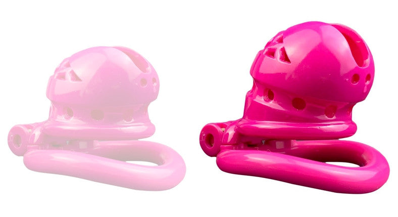Sex Slave M – Sexy Pink Chastity Cage (6.5 X 3.5 Cm)