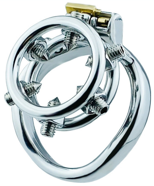 Metal Female Chastity Device – Premium Intimate Device (3.5 X 3.2 Cm)