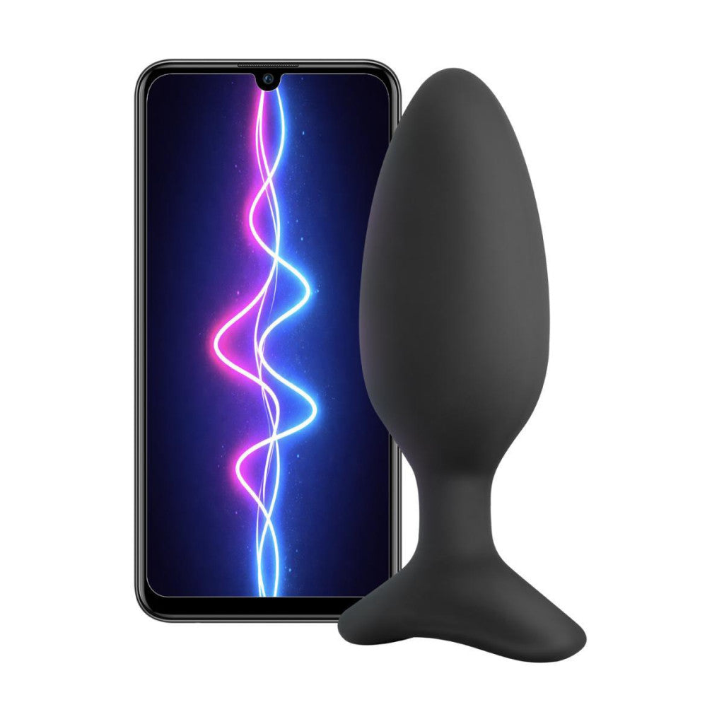 Lovense Anal Plug Vibrating App-controlled 44 Mm Black