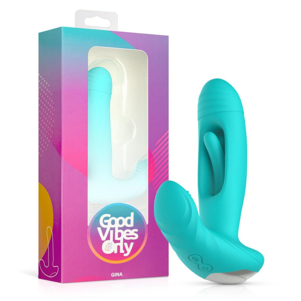 Good Vibes Only Vibrator G-spot Stimulator 10 Vibration Modes 10 Thrusting Modes