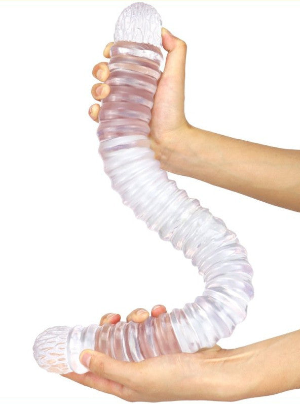 Big Tortos – Transparent Premium Dildo (55cm X 5.5cm)