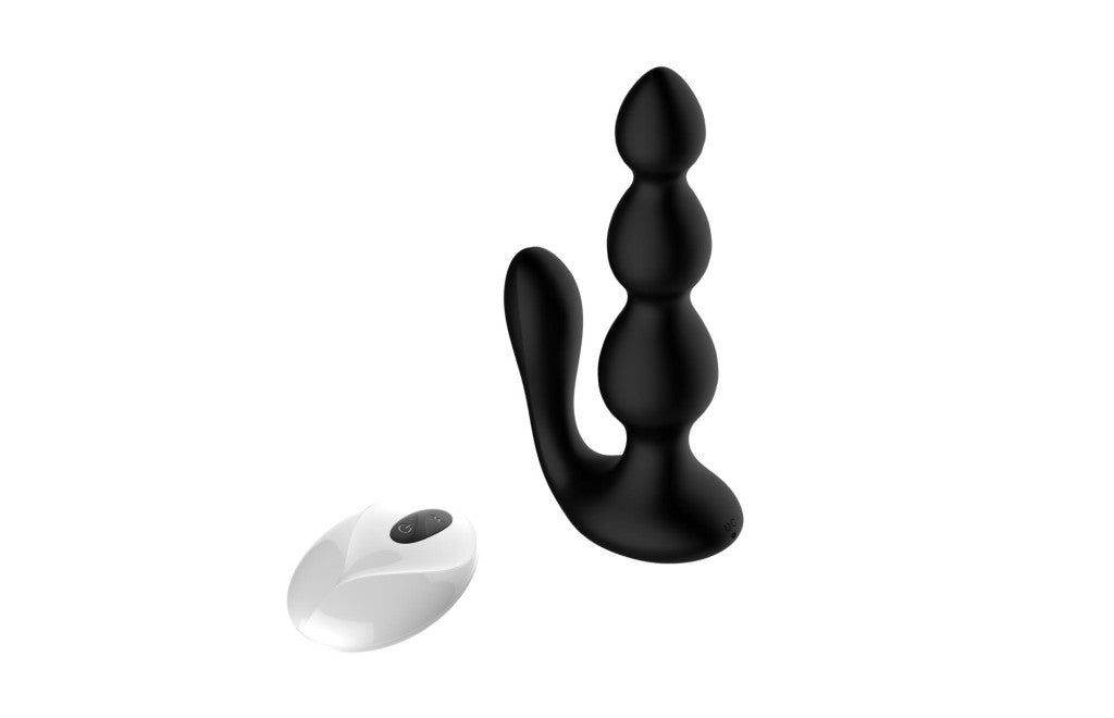 Remotesilicone Silicone Anal Bead With Remote Control