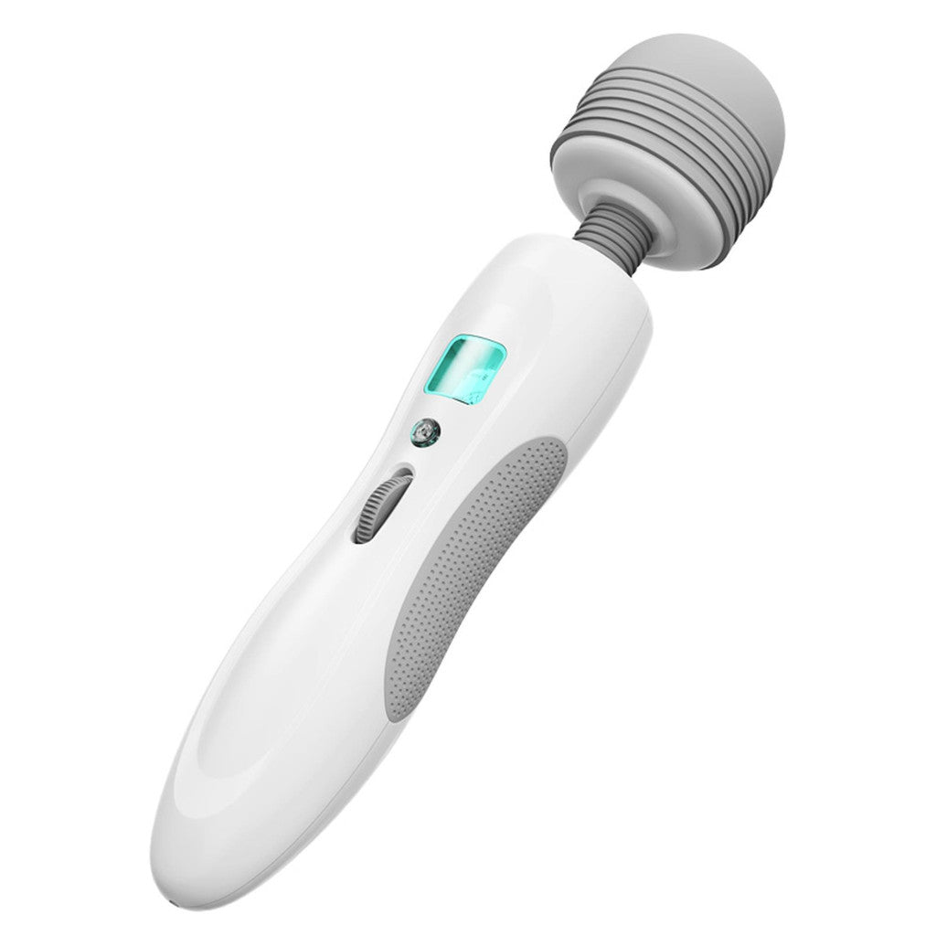 Led Vibrator Waterproof 8 Modes Usb Charging White