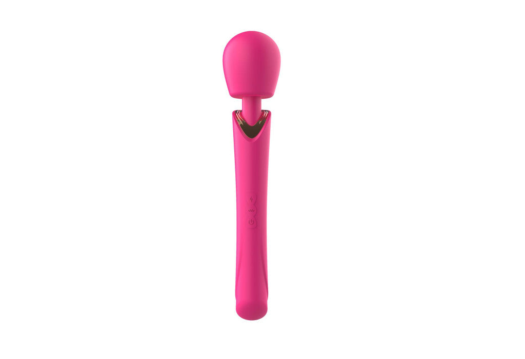 Perfect Wand Vibrator Ergonomic 10 Modes Waterproof Usb Rechargeable Pink