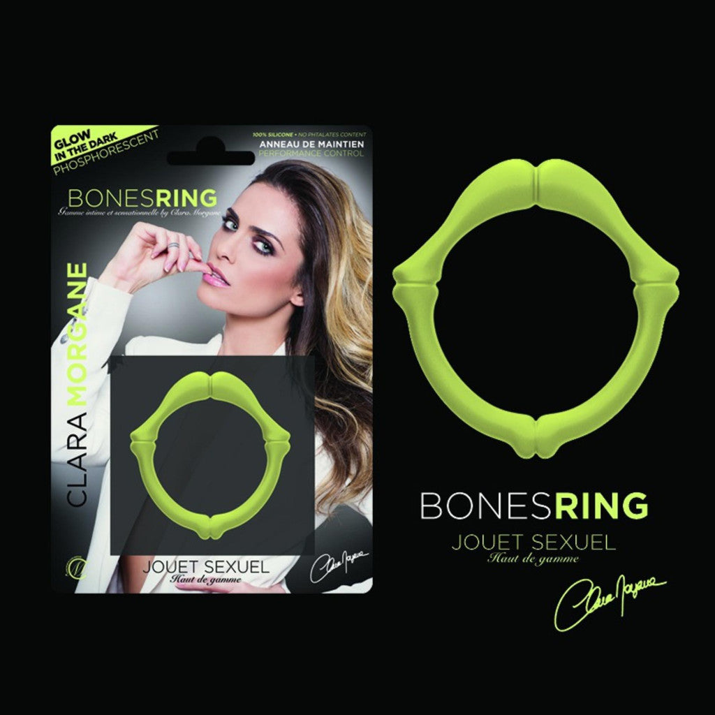 Sex Toy Penis Ring Phosphorescent Erection Enhancer Delay Black