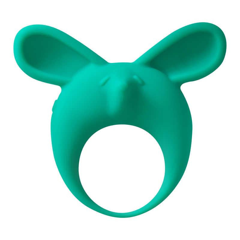Mimi Animals Penis Ring Vibrating 1 Mode 3.5 Cm Green