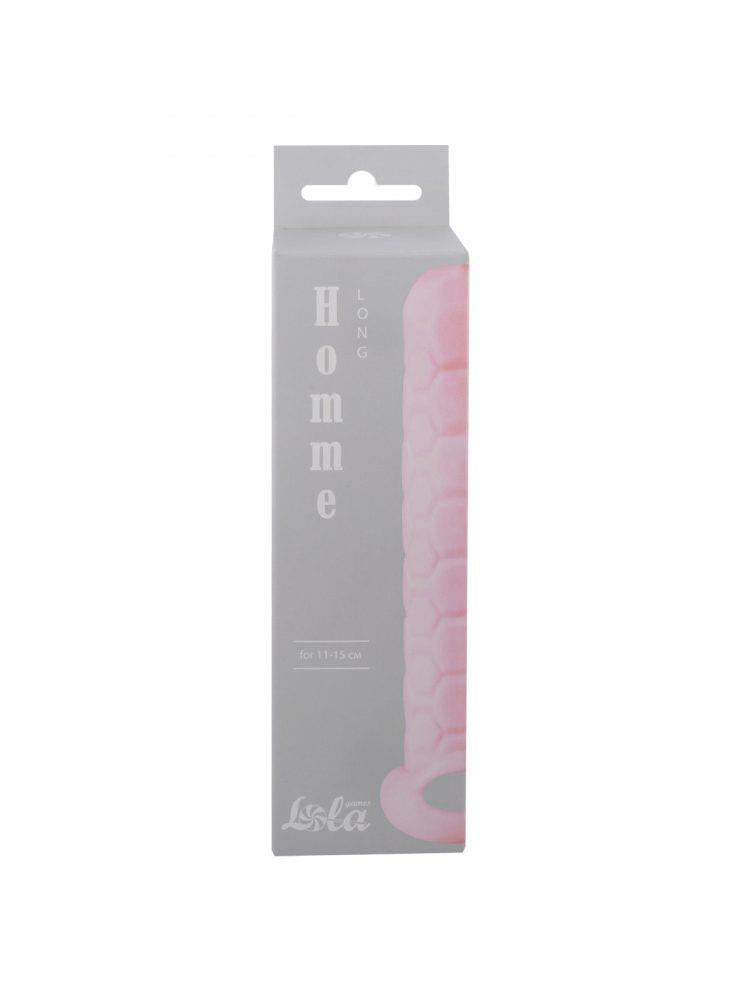 Penis Sleeve Extender Double Stimulation 15.5 Cm Pink