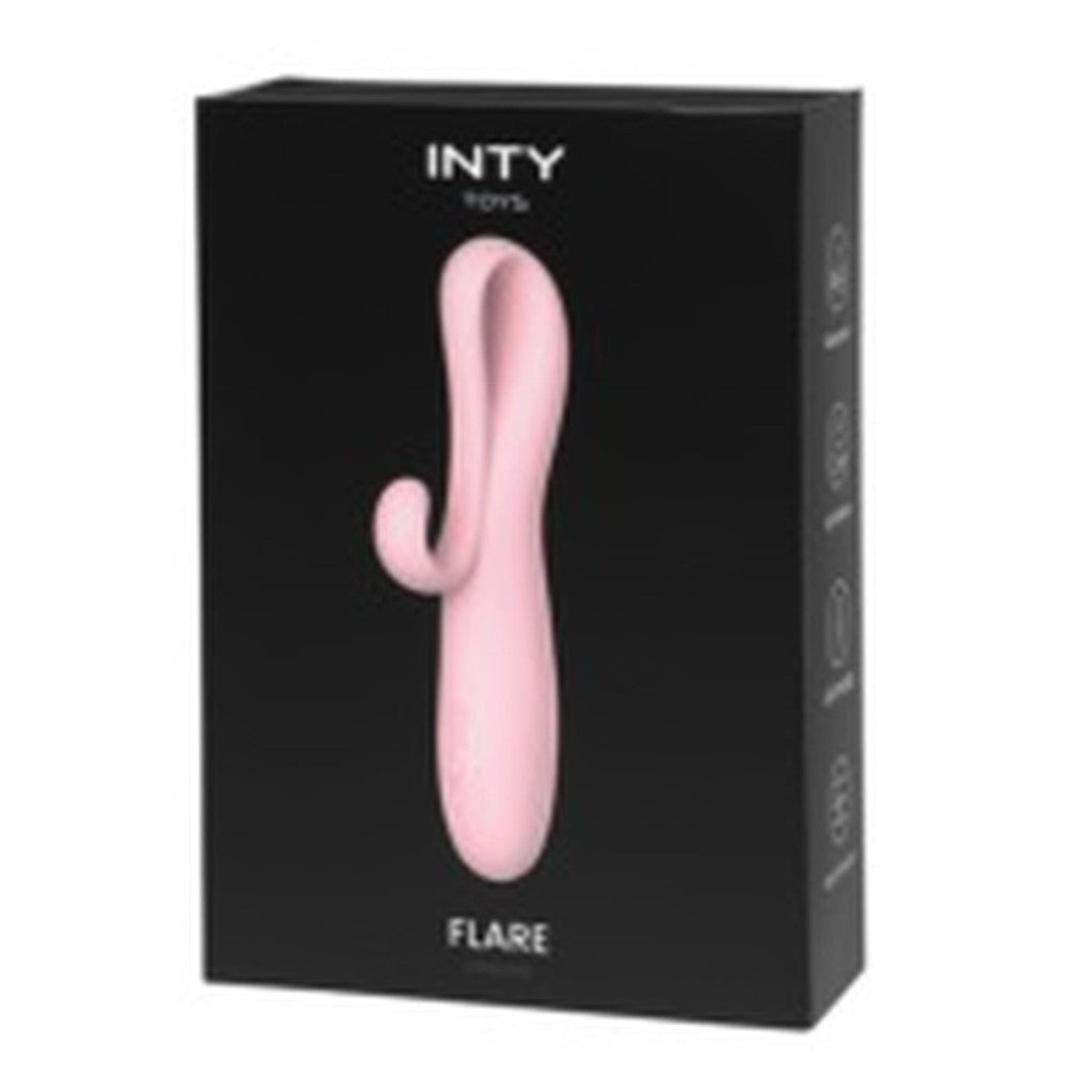 Inty Toys Vibrator 10 Modes Vibration Usb Charging 156 Mm Pink