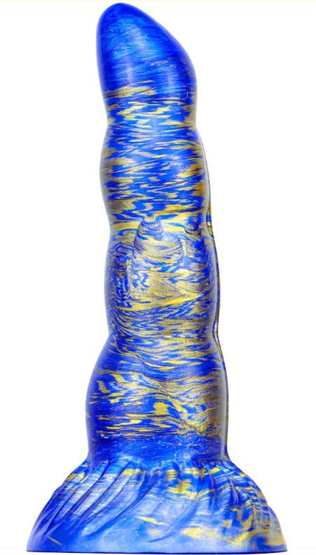 Dildo Fantasy Scopio – Premium Blue-gold Dildo 17 X 5 Cm