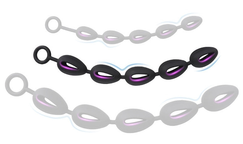 Hollow Anal Beads – Premium Intimacy 39.5 X 3.5 Cm