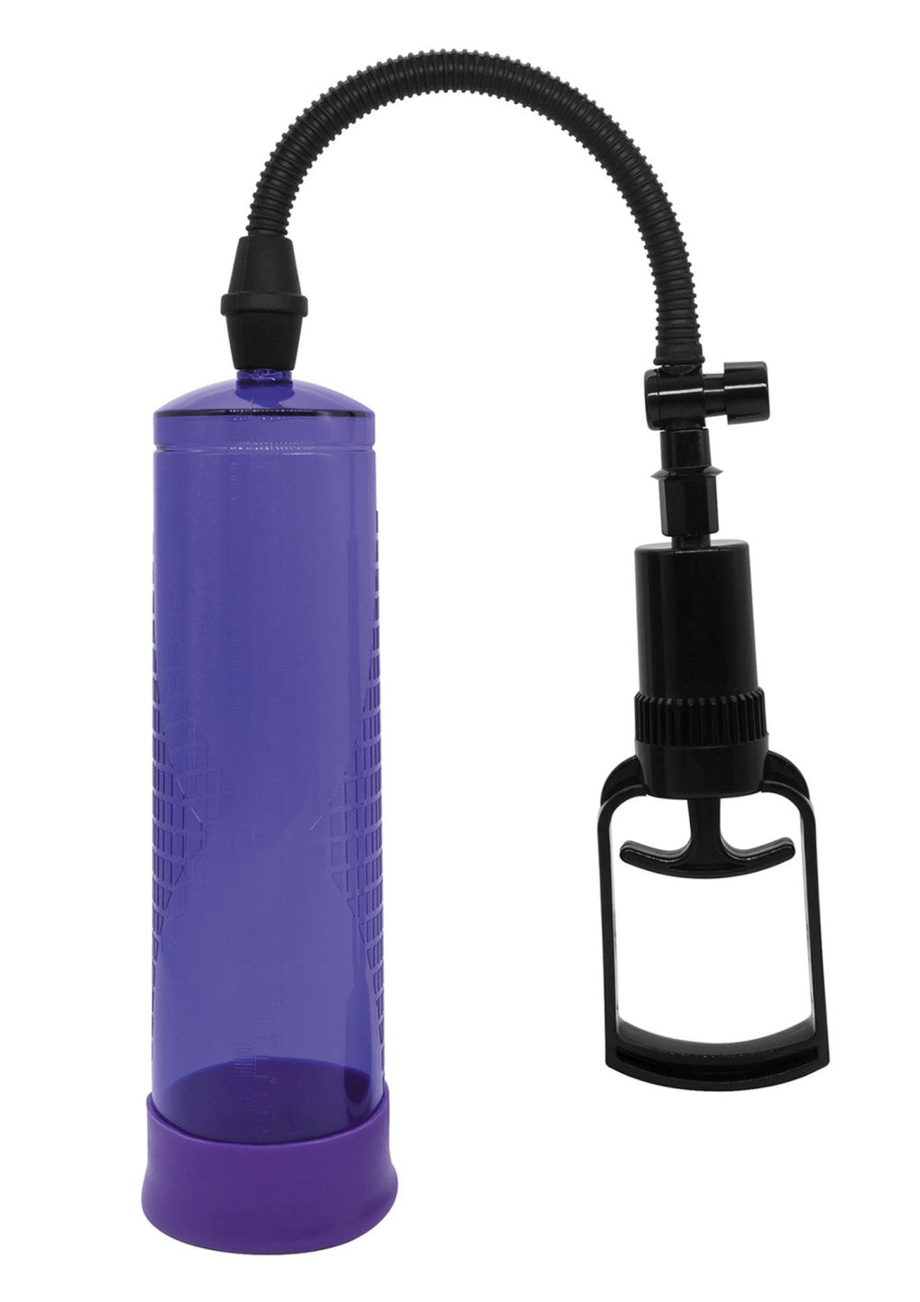 Powerpump Penis Pump Vacuum And Size Indicator Purple