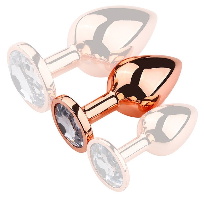 Bijou Pinkygold – Transparent Premium Anal Accessory
