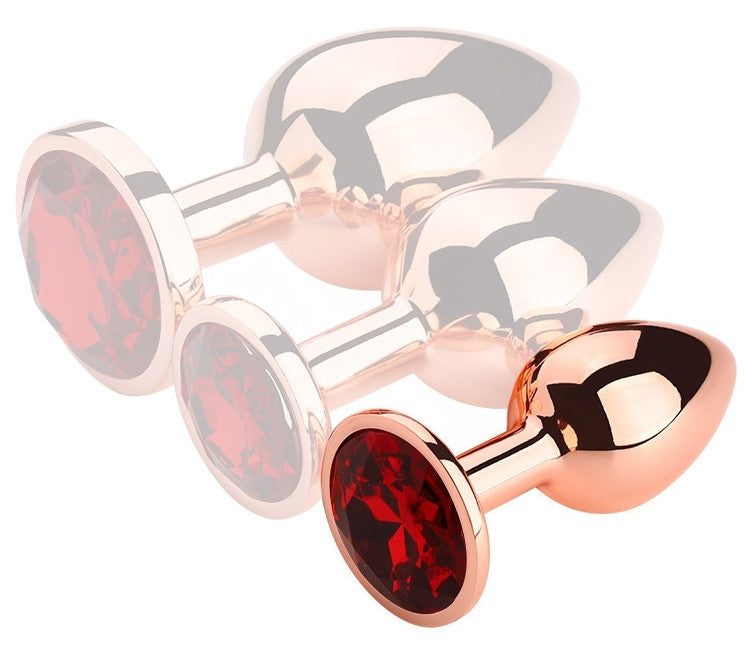 Bijou Rouge – Premium Red Gold Anal Accessory 6.5 Cm