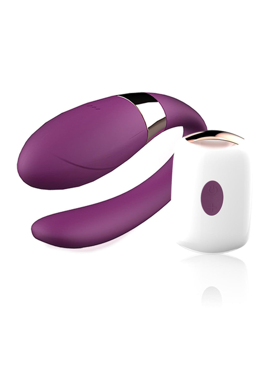 Stymulator V-vibe Remote Control 7 Modes Purple Usb Charging