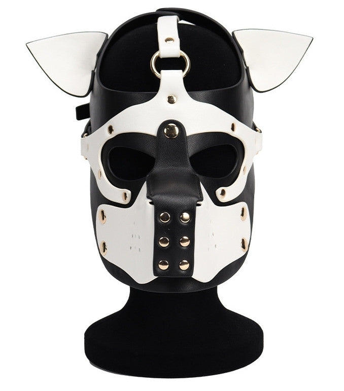 Puppy Dog Mask – Stylish Black And White Mask